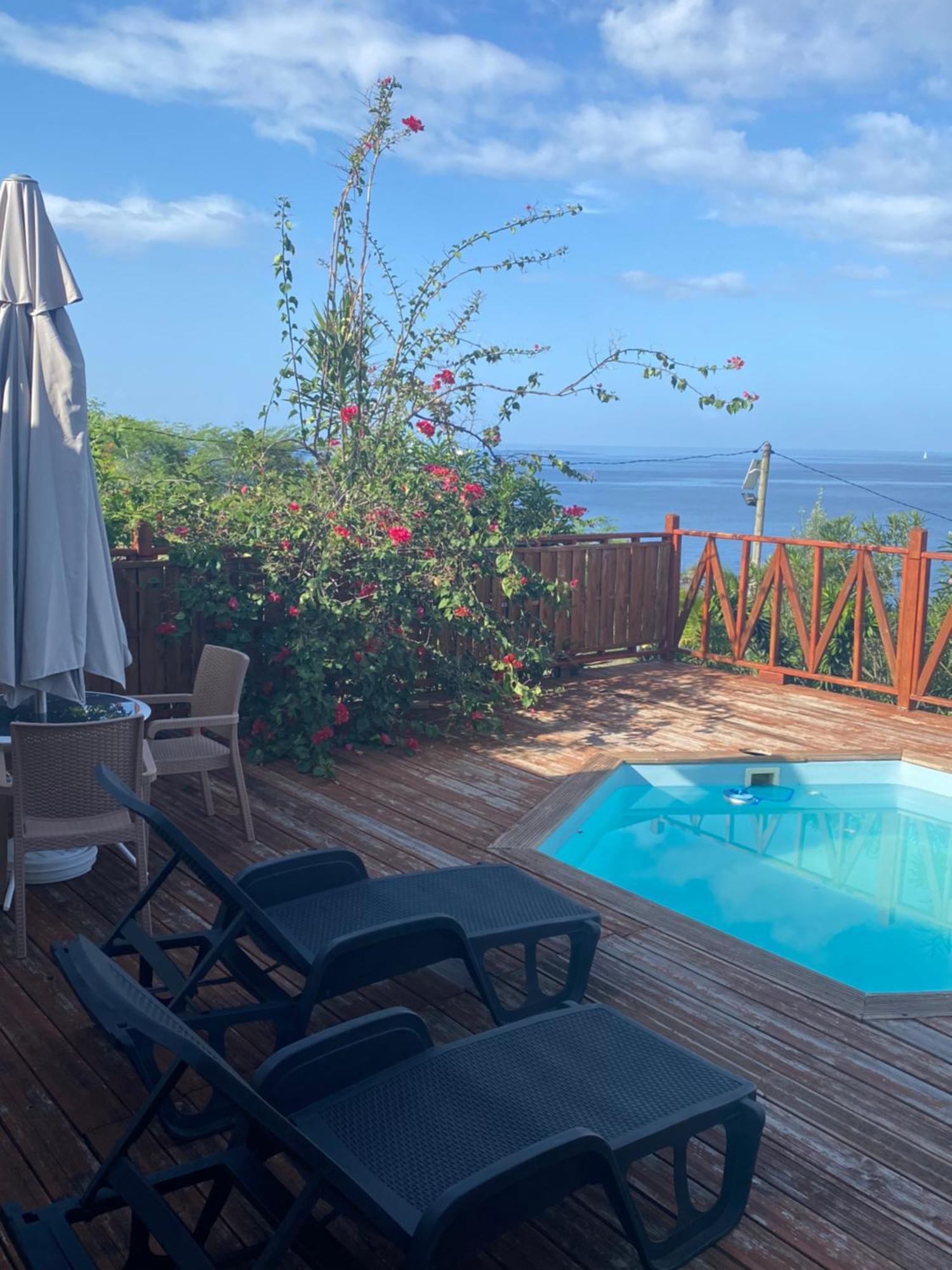 Bungalows Mathilde-Non Fumeur Bouillante Luaran gambar